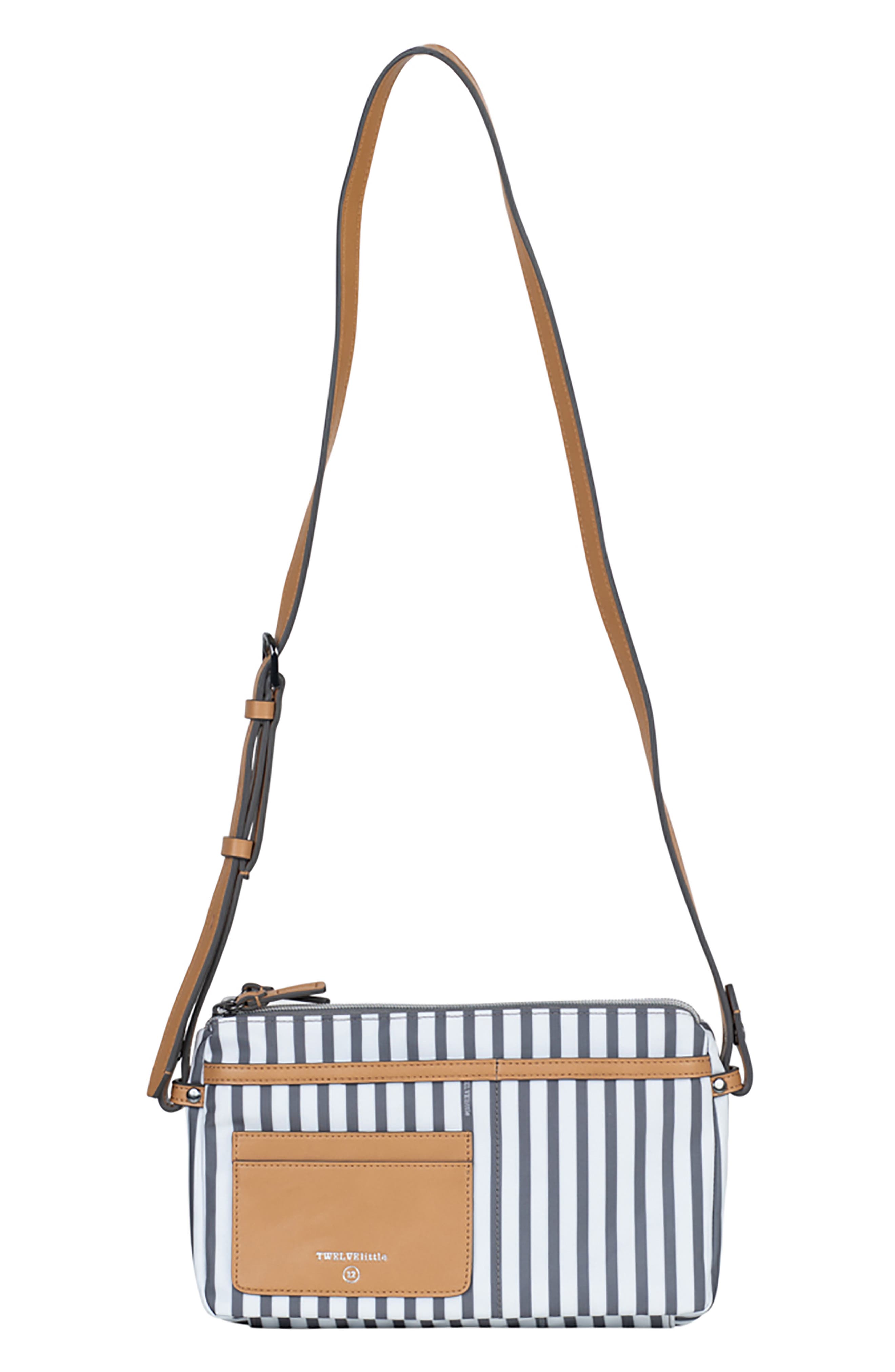By My Side Water Resistant Nylon Belt Bag, Alternate, color, STRIPE