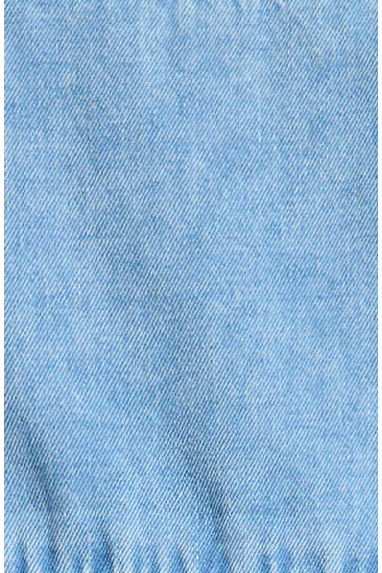 Kids' Daisy Embroidered Denim Dress, Alternate, color, BLUE