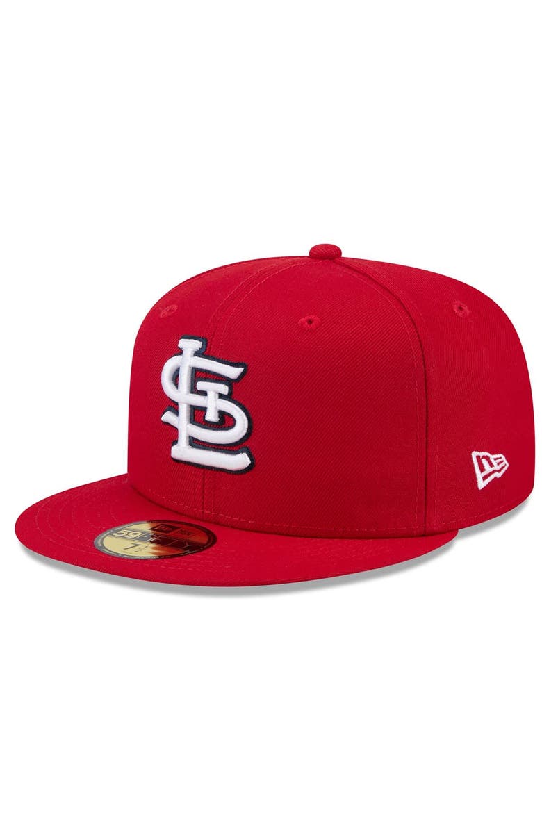 New Era Men's New Era  Red St. Louis Cardinals 2025 Jackie Robinson Day 59FIFTY Fitted Hat, Alternate, color, 