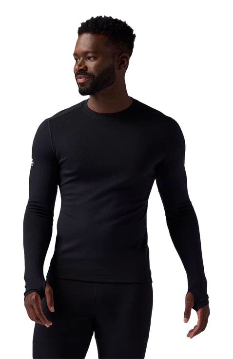 Cedars Rws Merino Mid-Wt Baselayer Crew Top - Men's