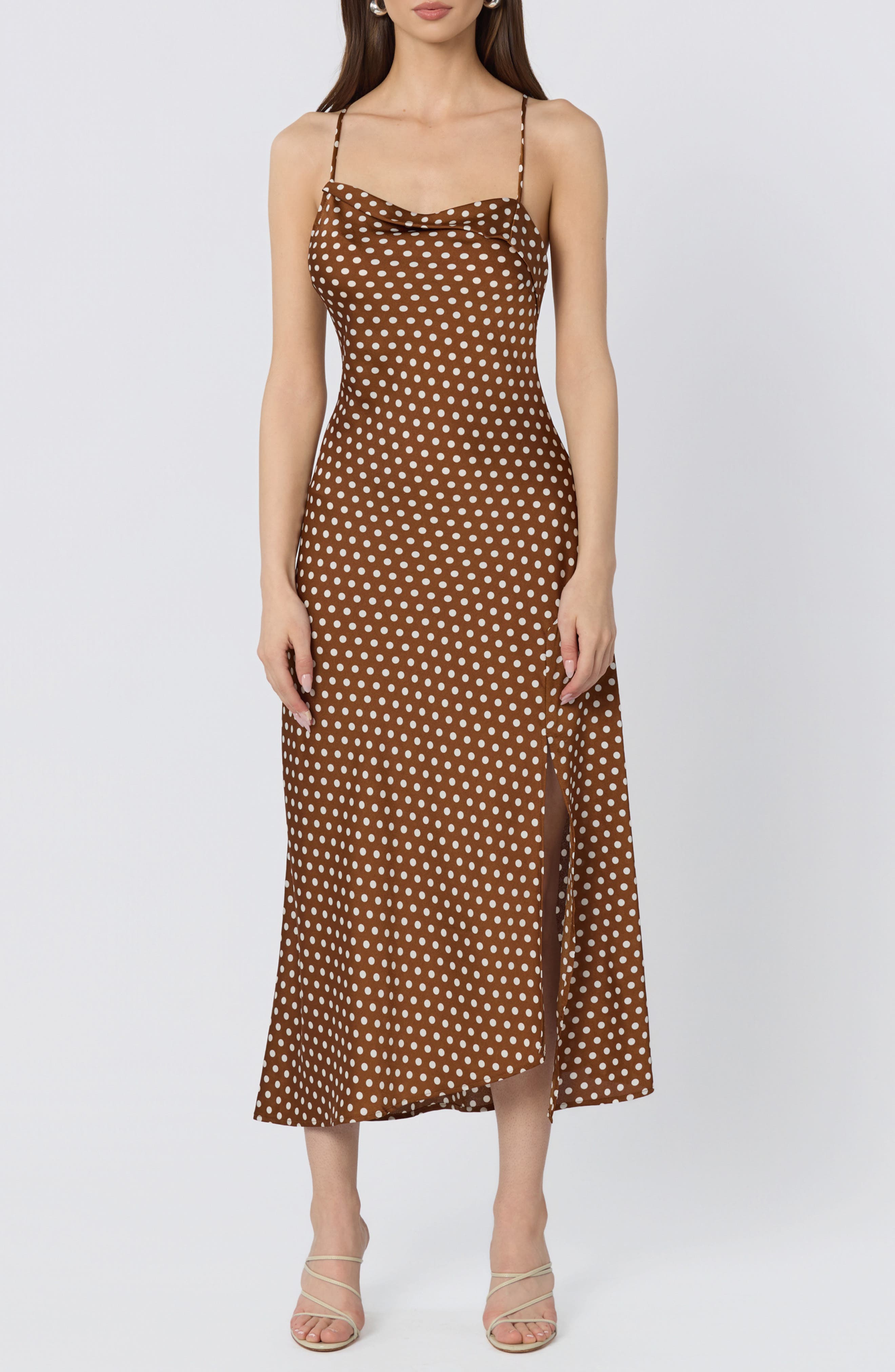 ASTR the Label Cowl Neck Slipdress