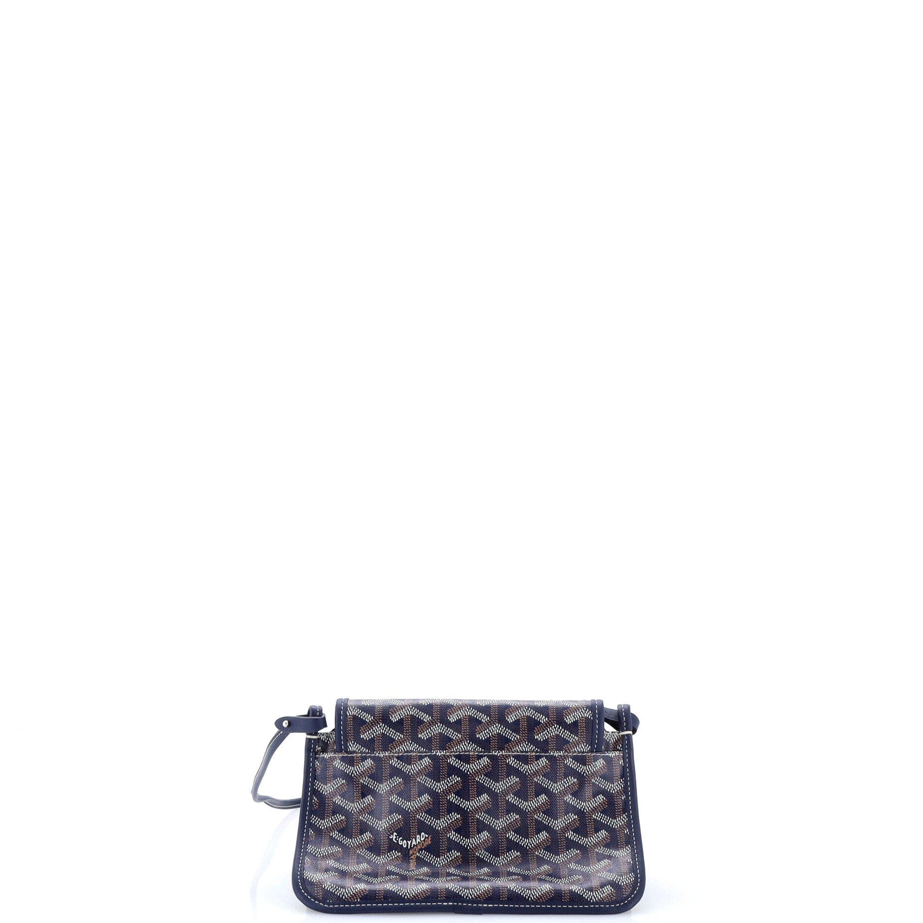 Plumet Clutch Wallet Coated Canvas, Alternate, color, Blue