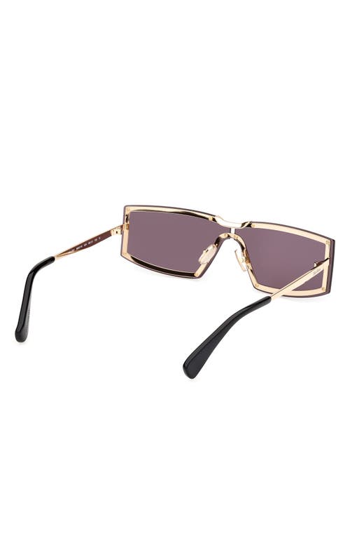 Max Mara 68mm Oversize Rectangular Sunglasses In Multi