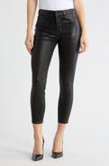 L'AGENCE Margot Coated Crop Jeans