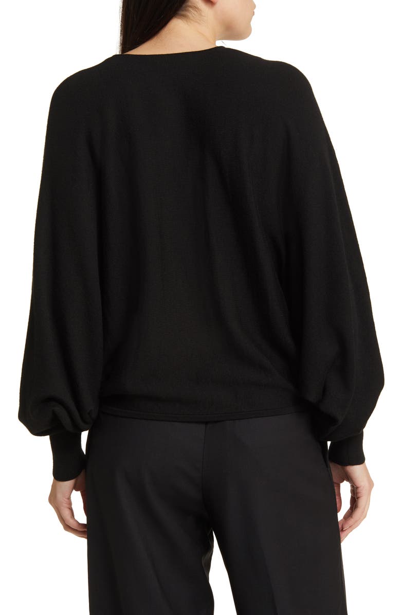 COS Batwing Sleeve Merino Wool Sweater, Alternate, color, 