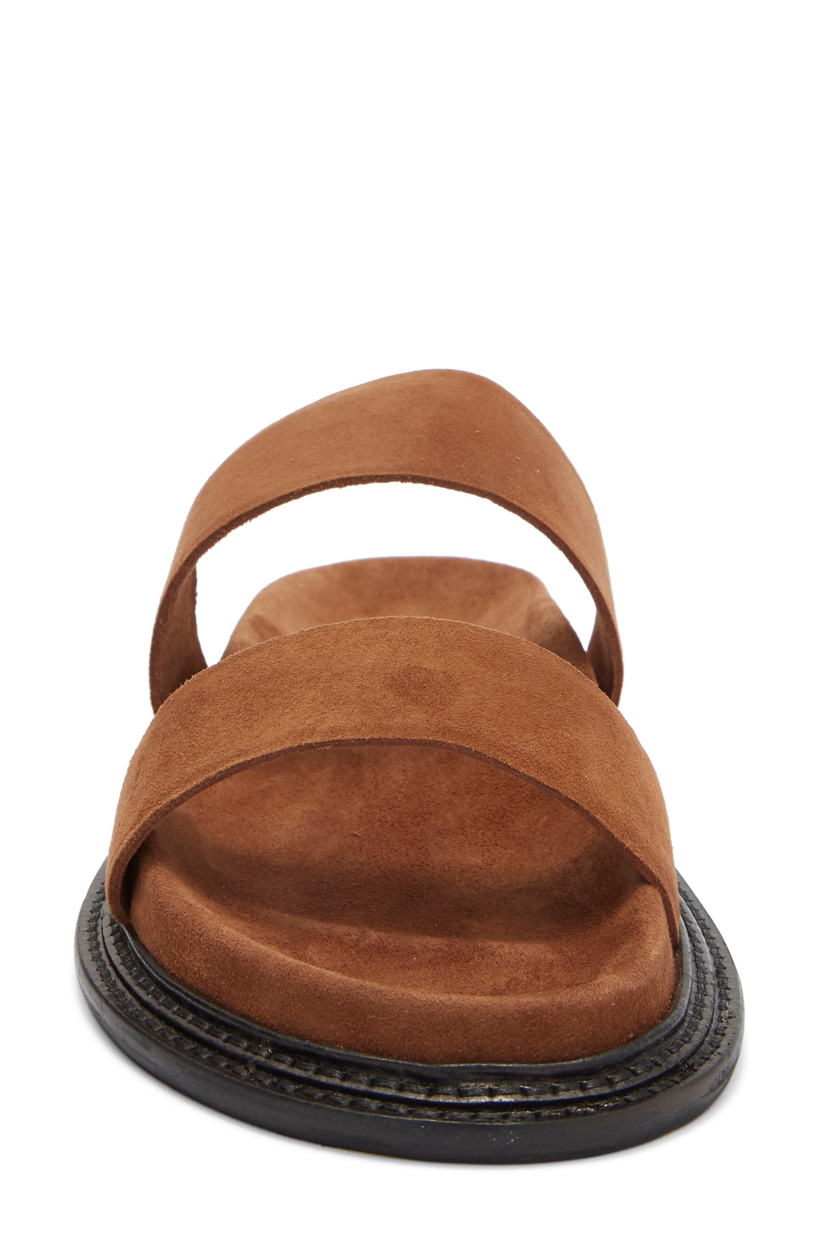 INTENTIONALLY BLANK Jasmine Slide Sandal, Alternate, color, Mocha