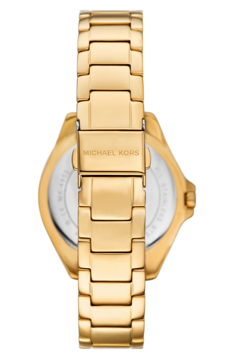 Michael Kors Kacie Bracelet Strap Watch, 39mm, Alternate, color, Gold