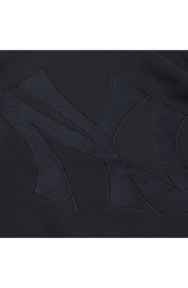 Mitchell & Ness Men's Mitchell & Ness Black New York Yankees Phantom Fleece Crewneck Sweatshirt, Alternate, color, Black