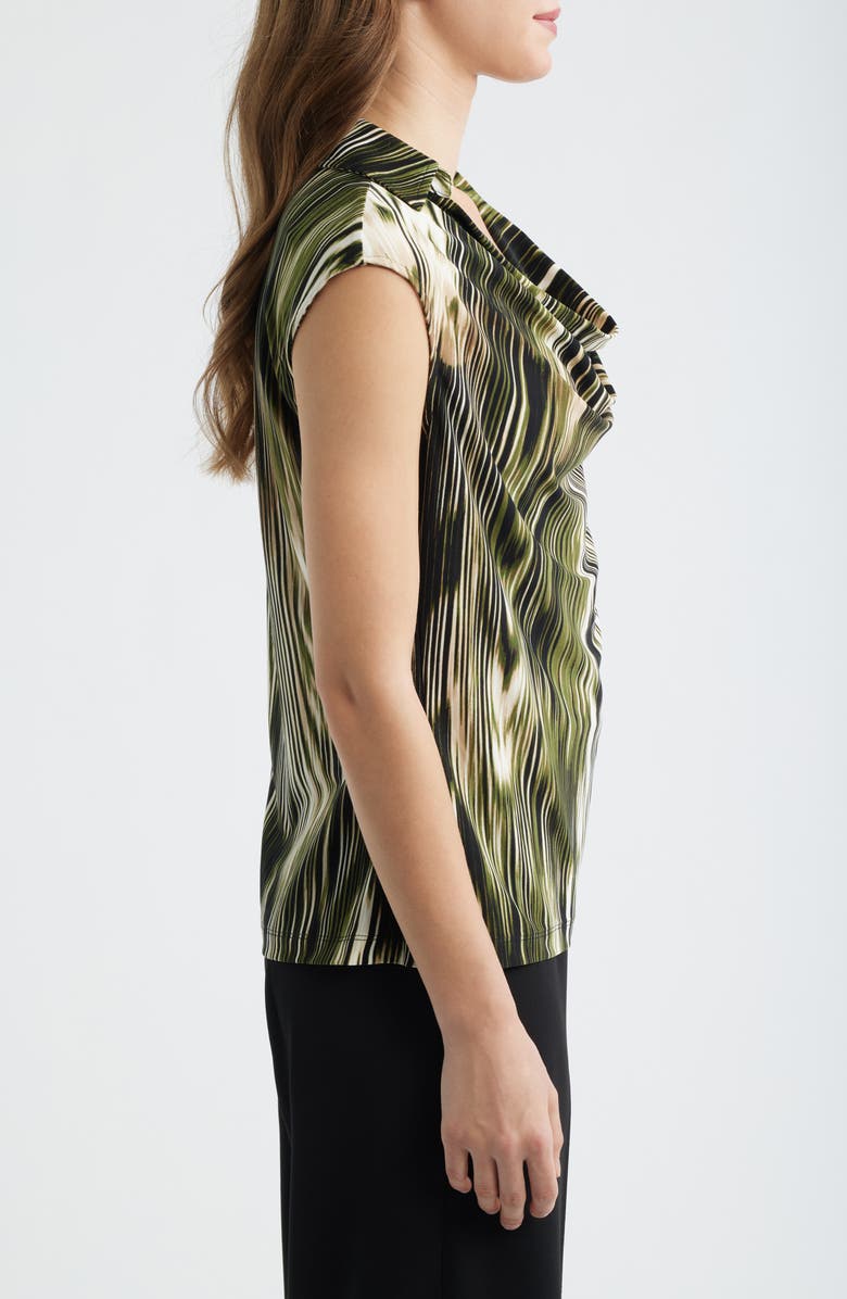 Anne Klein Extended Shoulder Cowl Neck Top, Alternate, color,