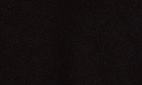 Renee C Surplice V-neck Long Sleeve Brushed Knit Top In Black