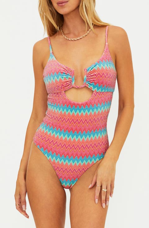 Lindy Cutout One-Piece Swimsuit