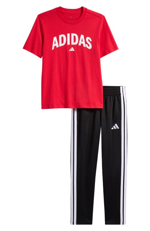 Kids' Cotton Jersey T-Shirt & Tricot Joggers Set (Toddler & Little Kid)