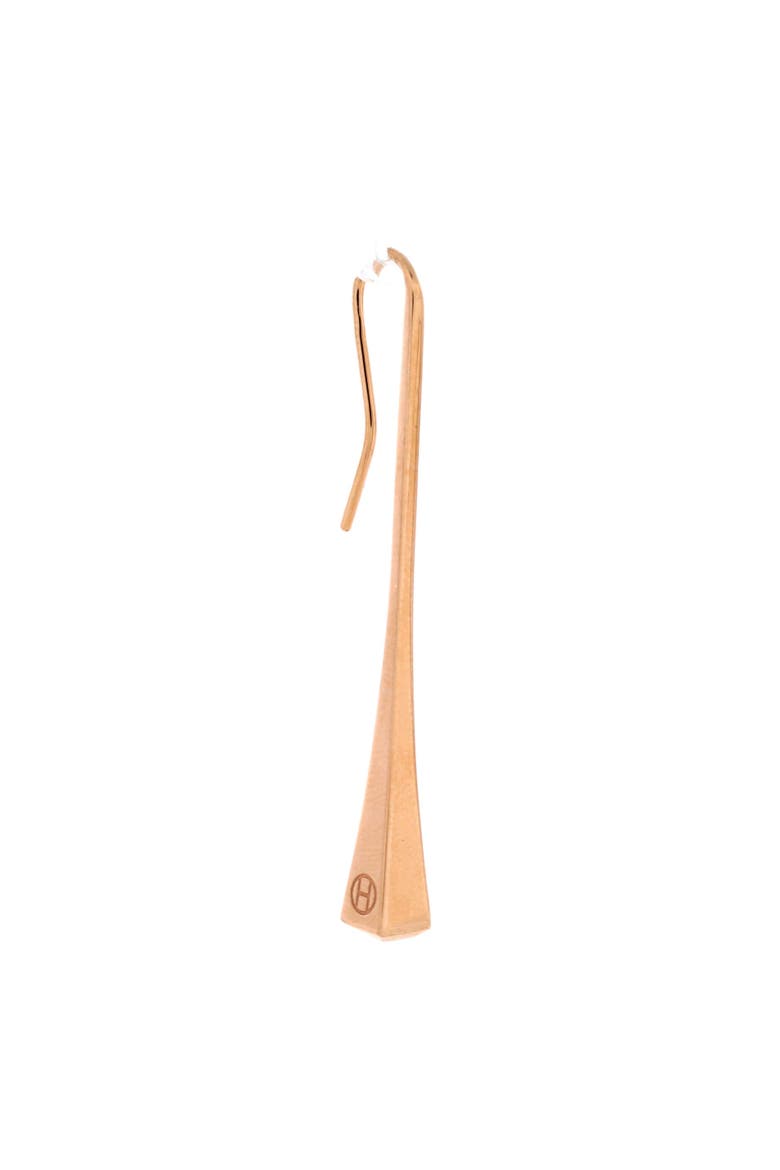 Clou de Forge Drop Earrings 18K Rose Gold, Alternate, color, Pink