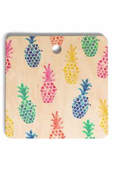 Deny Designs Dash and Ash Pineapple Cutting Board