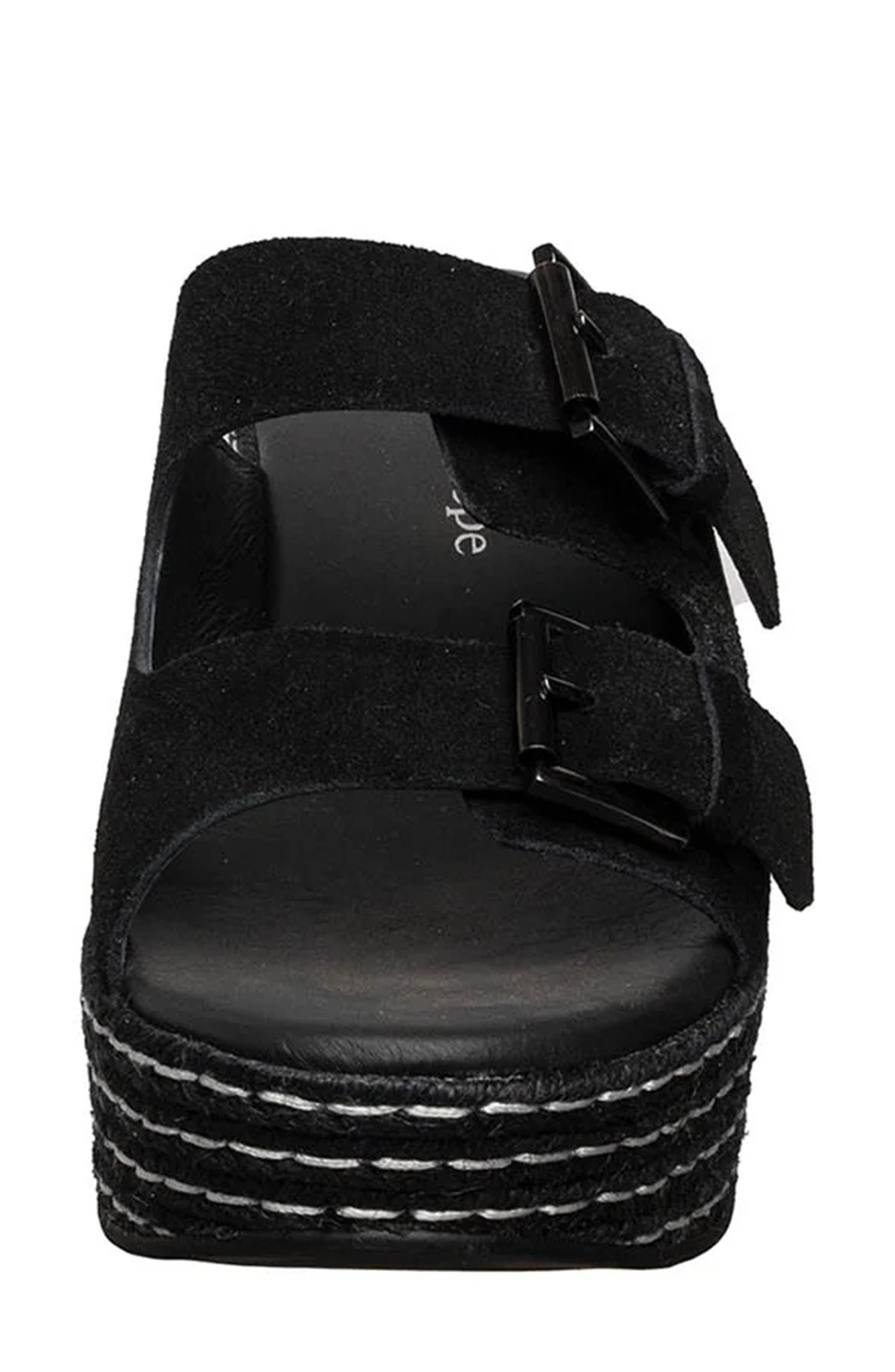 ANTELOPE Hudson Platform Wedge Sandal, Alternate, color, Black