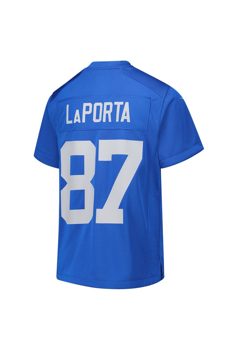 Youth Nike Sam LaPorta  Blue Detroit Lions Alternate Game Jersey, Alternate, color, Blue