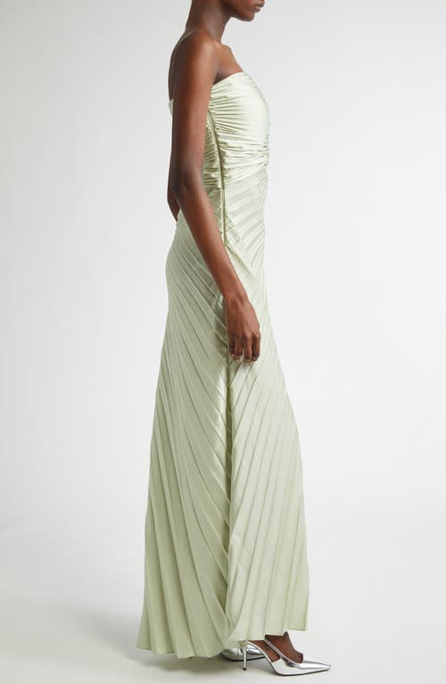 A.L.C A.L.C. LAYLA STAPLESS PLEATED GOWN