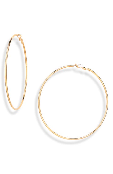 Large Hoop Earrings