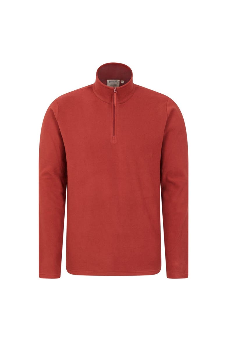 Mens Camber Ii Half Zip Fleece Top, Main, color, Red