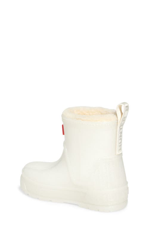 Hunter Kids' Gracey Insulated Waterproof Rain Boot In Silver