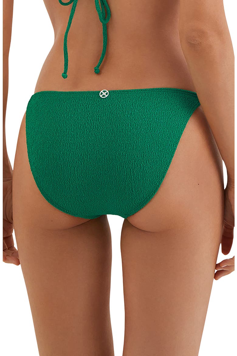 Firenze Sami Full Coverage Bikini Bottoms, Alternate, color, GREEN
