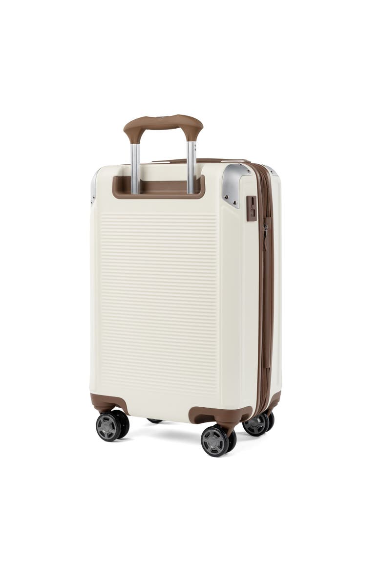 Platinum Elite Hardside 21" Carry On Spinner Luggage, Alternate, color, Cream White