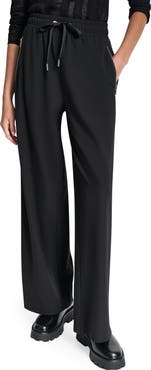 DKNY Bank St Wide Leg Pull-On Pants