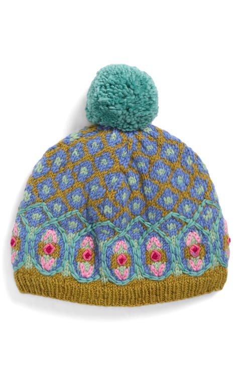 Wool Pompom Beanie