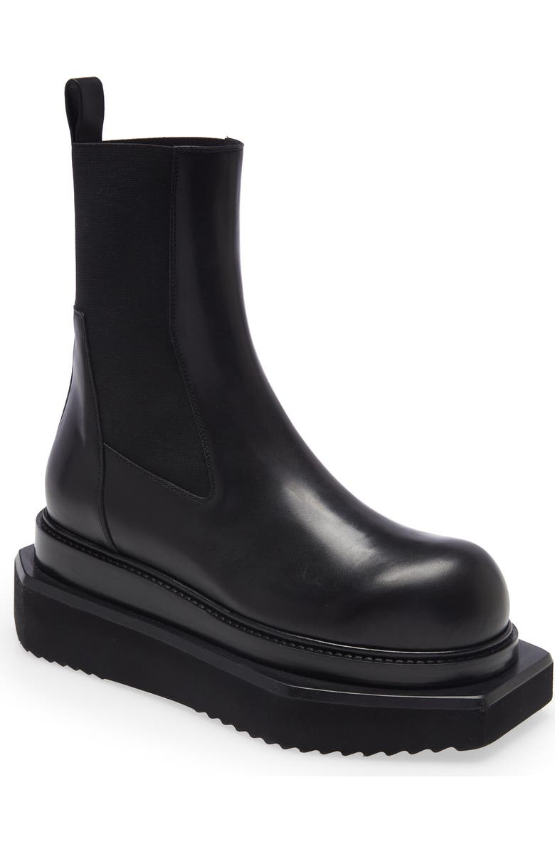 Rick Owens Beatle Turbo Cyclops Chelsea Boot, Main, color,