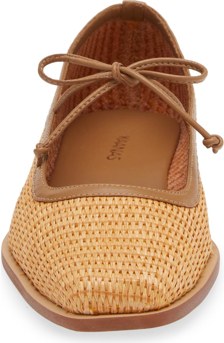 Kaanas Lexie Basket Weave Ballet Flat, Alternate, color,