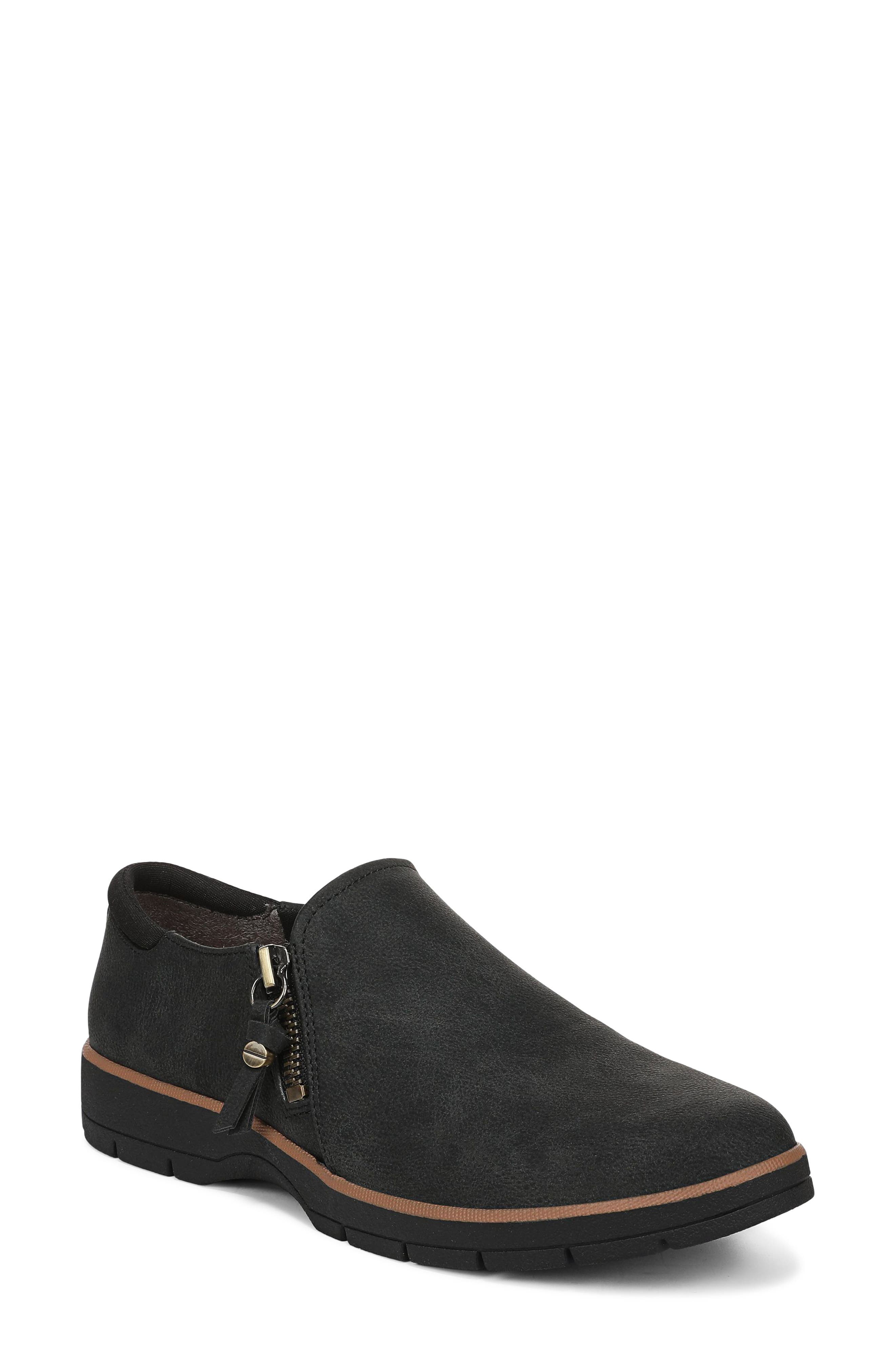 DUSTY BLACK FAUX LEATHER