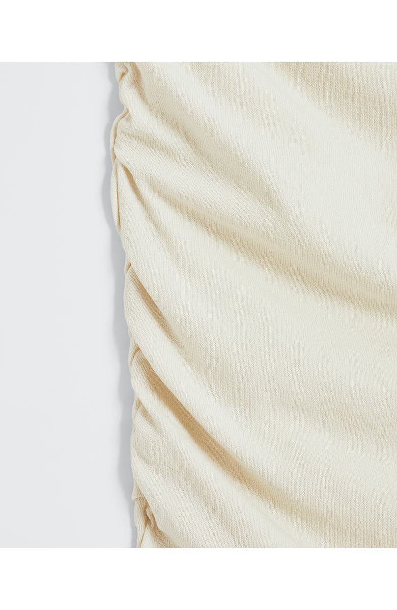 MANGO Off the Shoulder Ruched Dress, Alternate, color, 