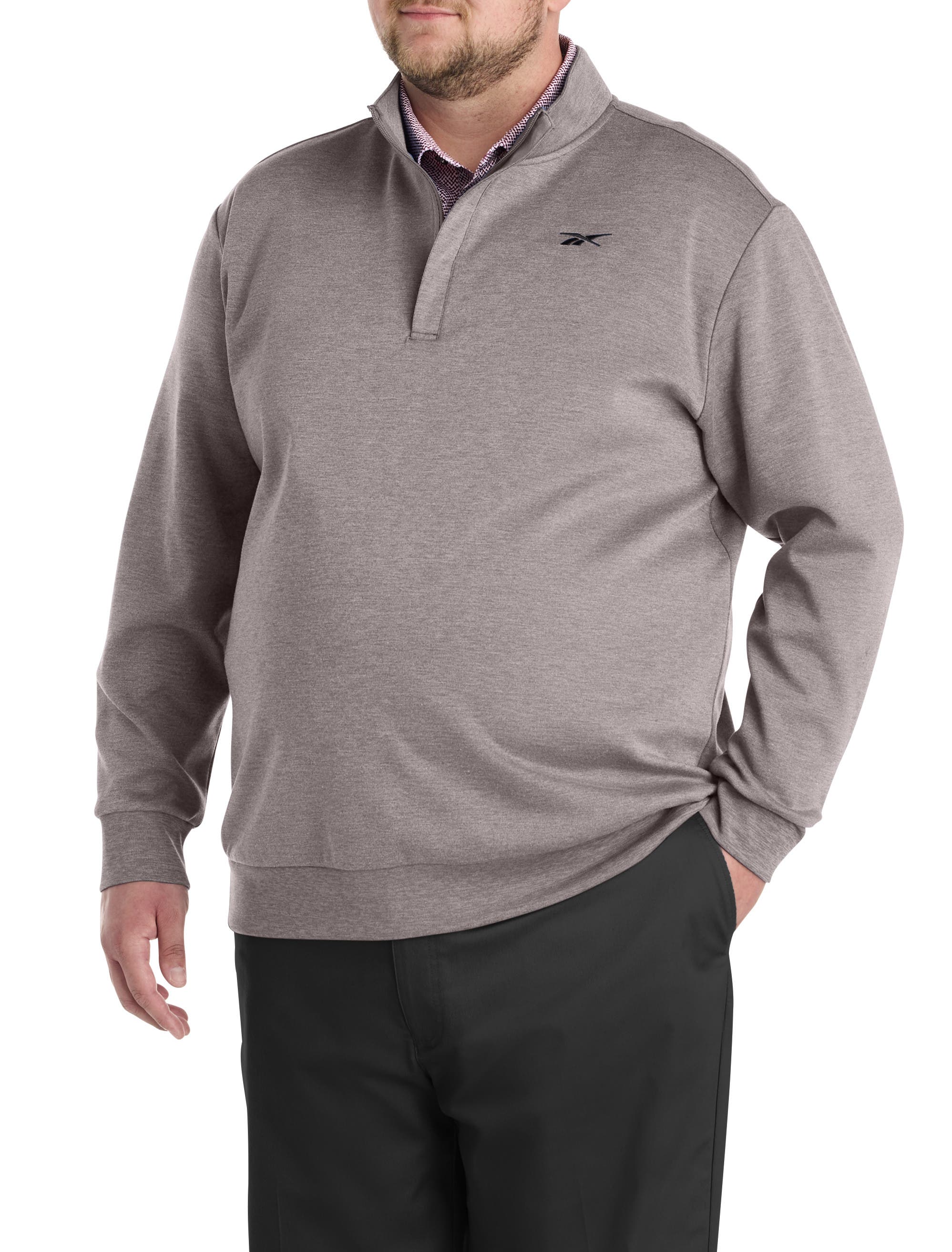 Big & Tall 1/4-Zip Performance Pullover - image 3