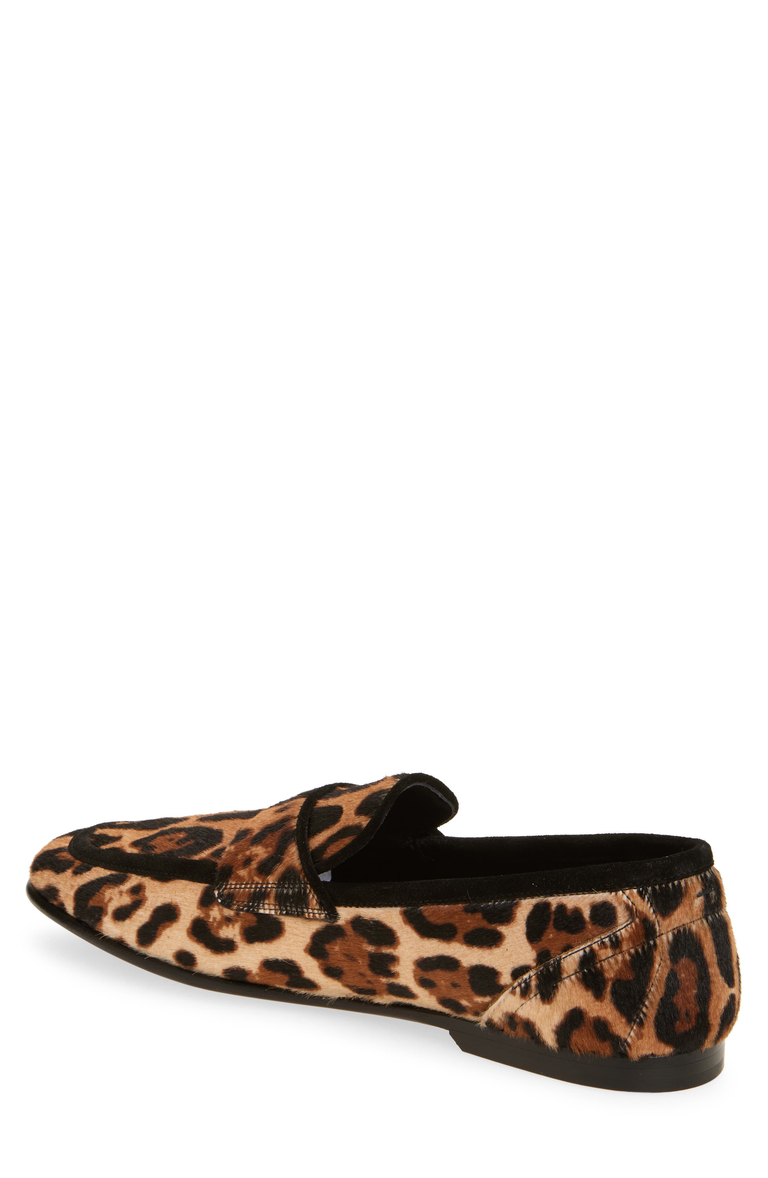 Dolce&Gabbana Ariosto Genuine Calf Hair Loafer, Alternate, color, Leopard Print Calf Hair