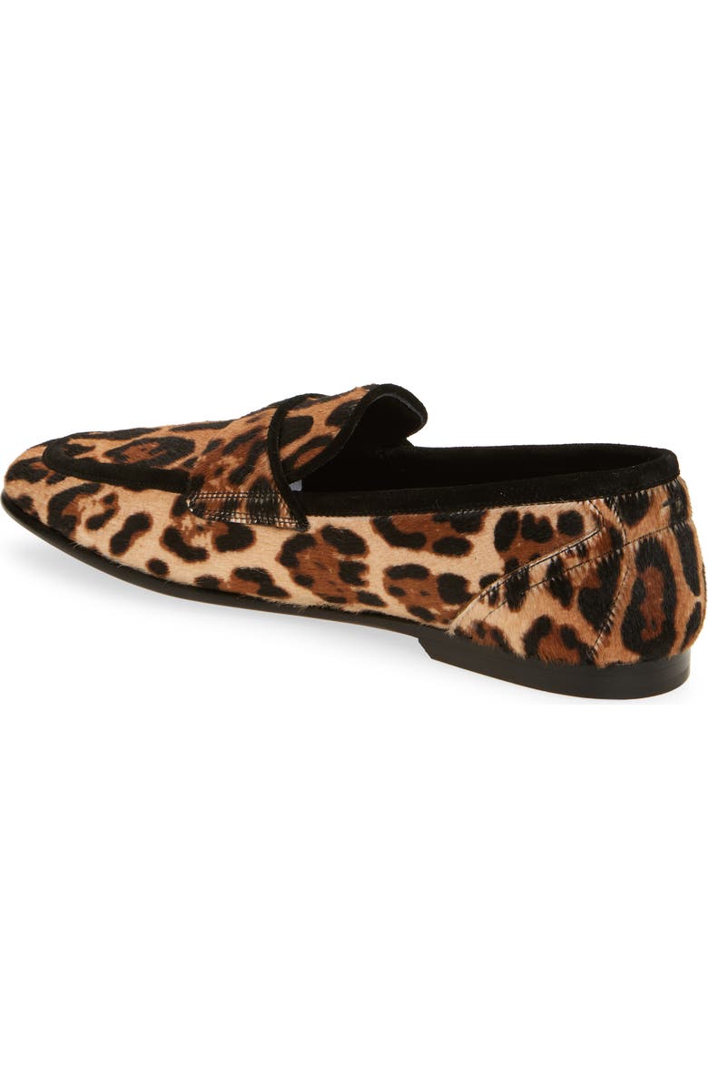 Dolce&Gabbana Ariosto Genuine Calf Hair Loafer, Alternate, color, Leopard Print Calf Hair