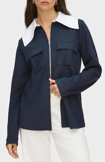 ALIGNE Tam Ponte Contrast Collar Jacket