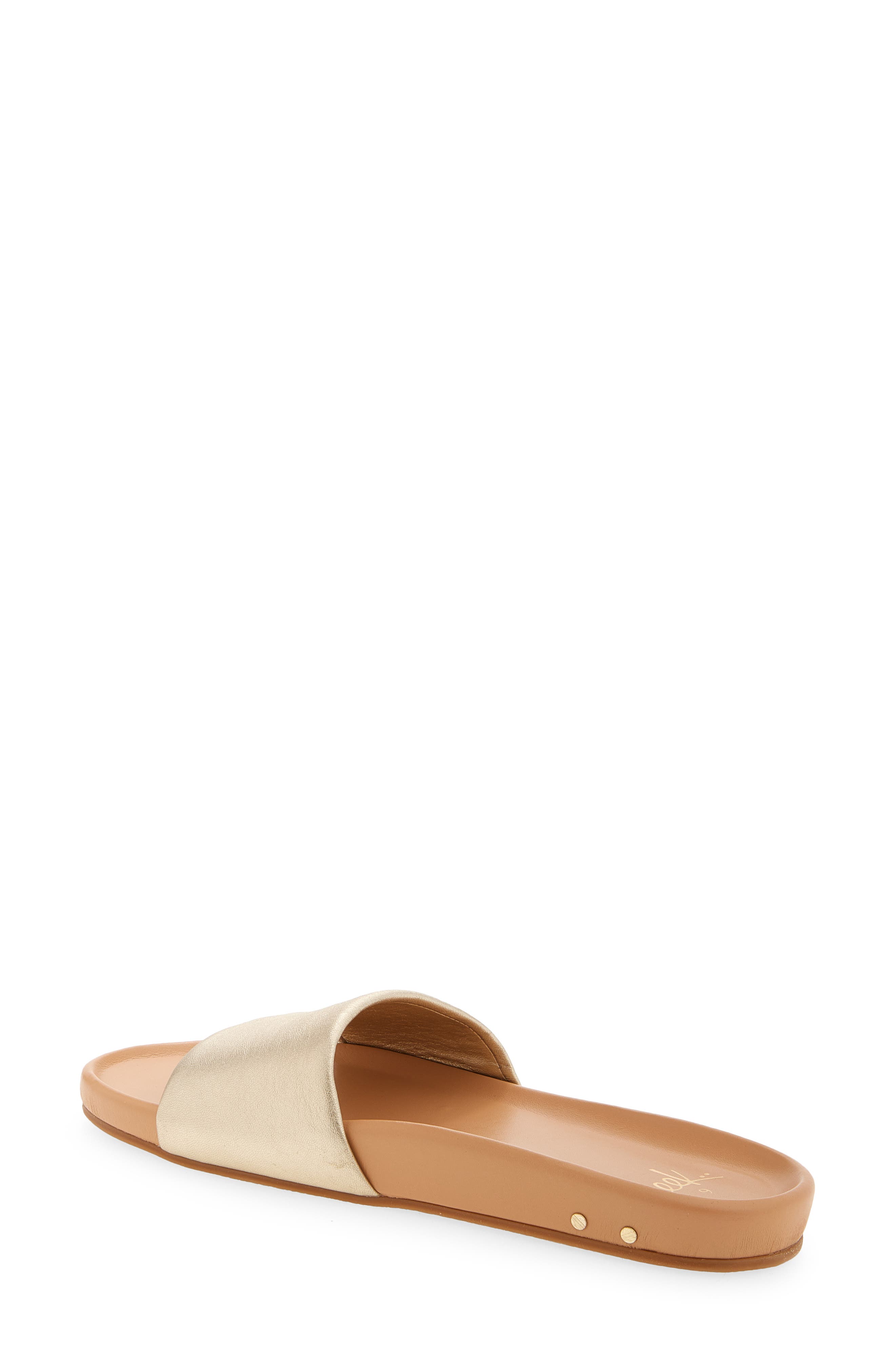 Beek Gallito Slide Sandal, Alternate, color, Platinum/ Beach