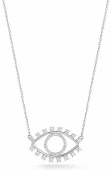 SPHERA MILANO Evil Eye Pendant Necklace
