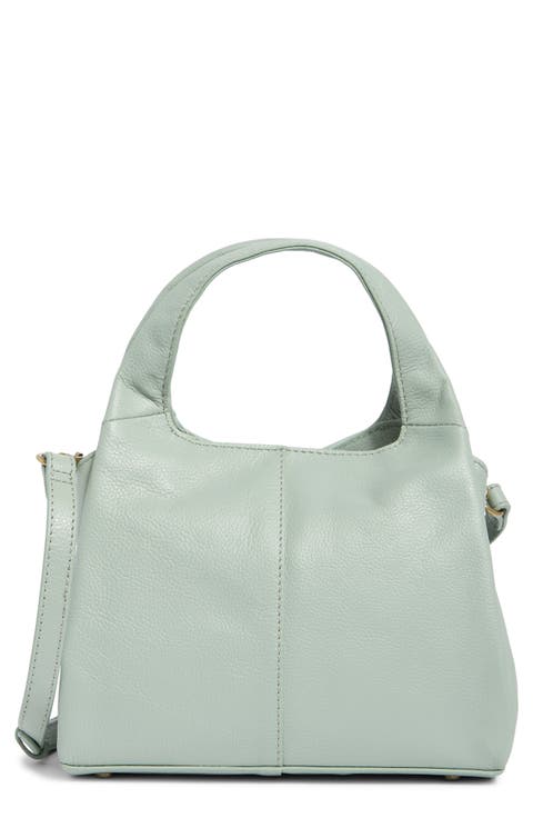 Sue Leather Crossbody Shoulder Bag