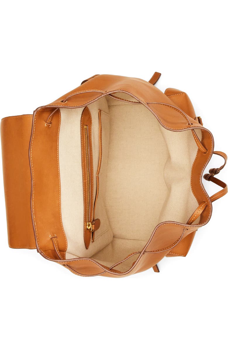 Ralph Lauren Purple Label Bedford Calfskin Leather Backpack, Alternate, color,