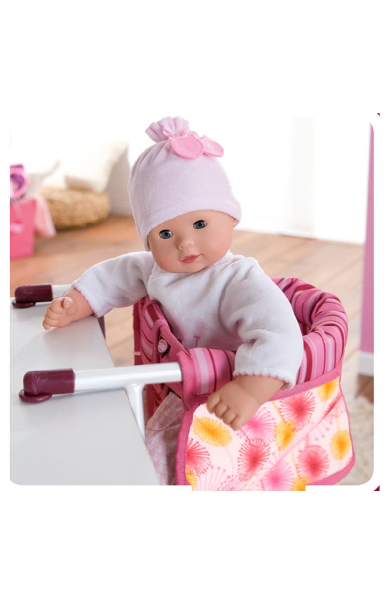 Gotz Hook on Table Seat for Baby Dolls up to 19" Tall, Alternate, color, Pink