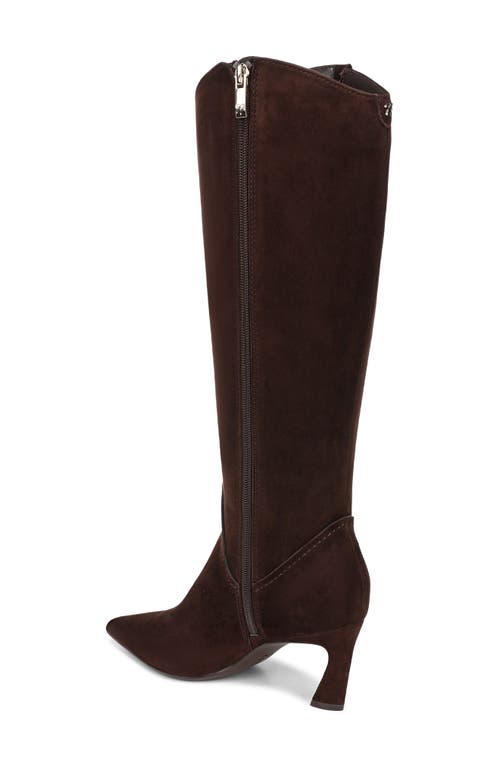 Naturalizer Deesha Wide Calf Tall Dress Boots In Brown