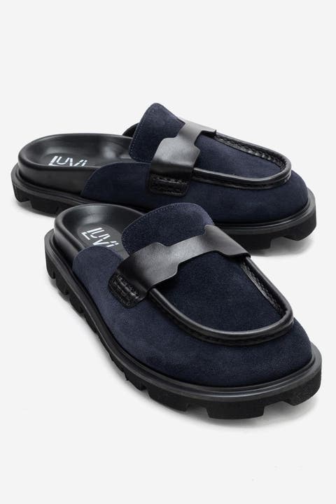 Vela Leather Slipper