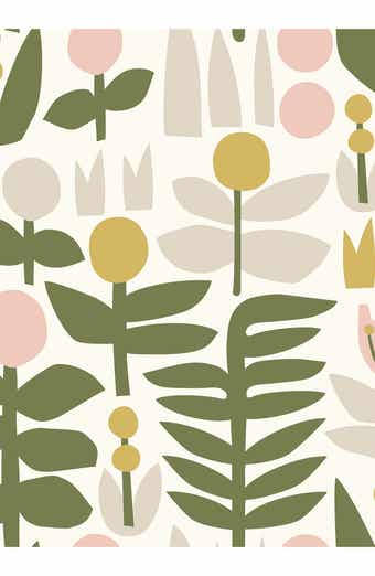 Wallpops A Bit Of Folk Peel & Stick Wallpaper