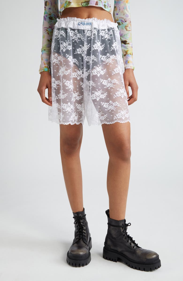 Collina Strada Floral Lace Boxers, Main, color,