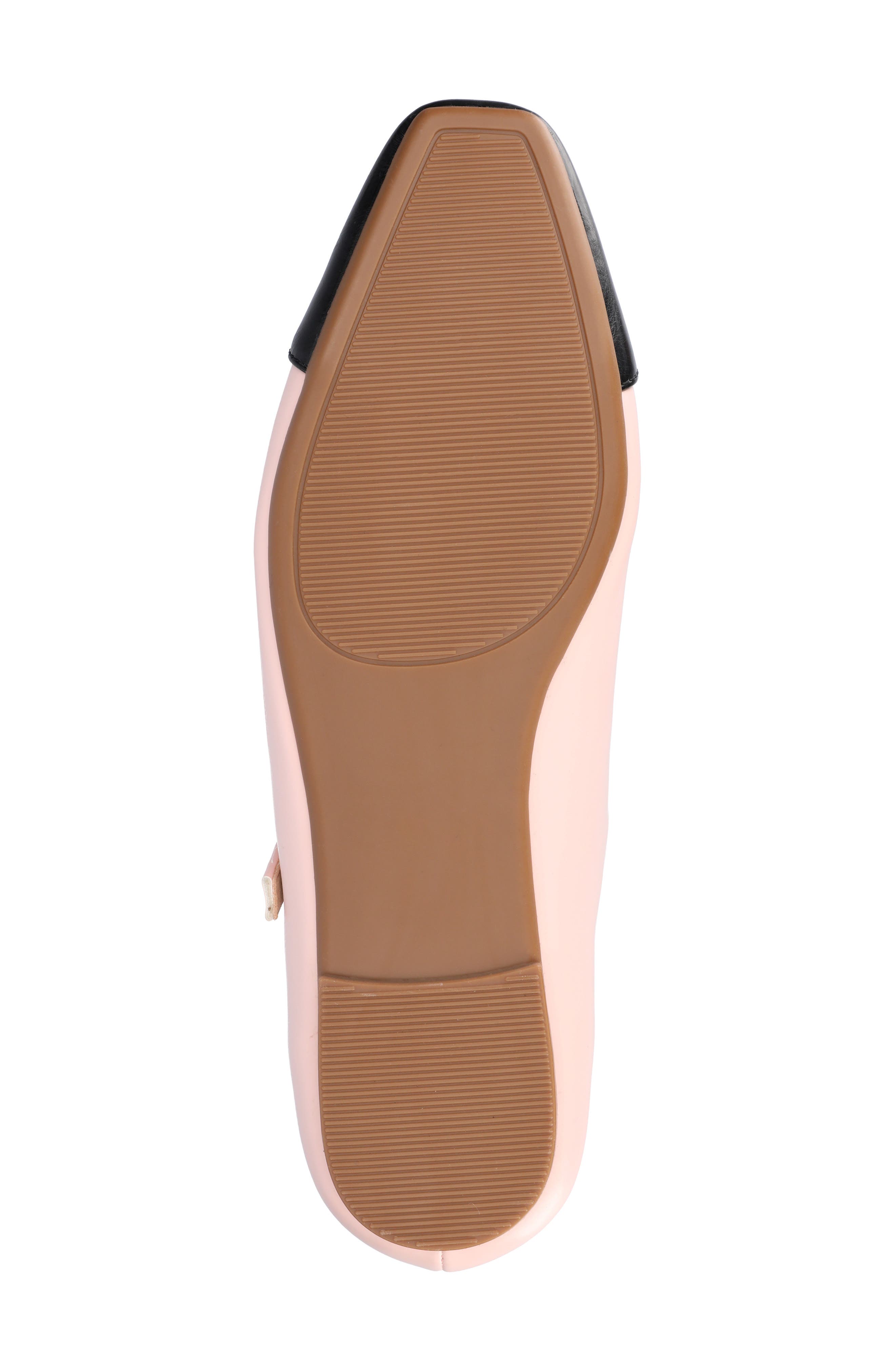 Thea T-Strap Flat, Alternate, color, PINK