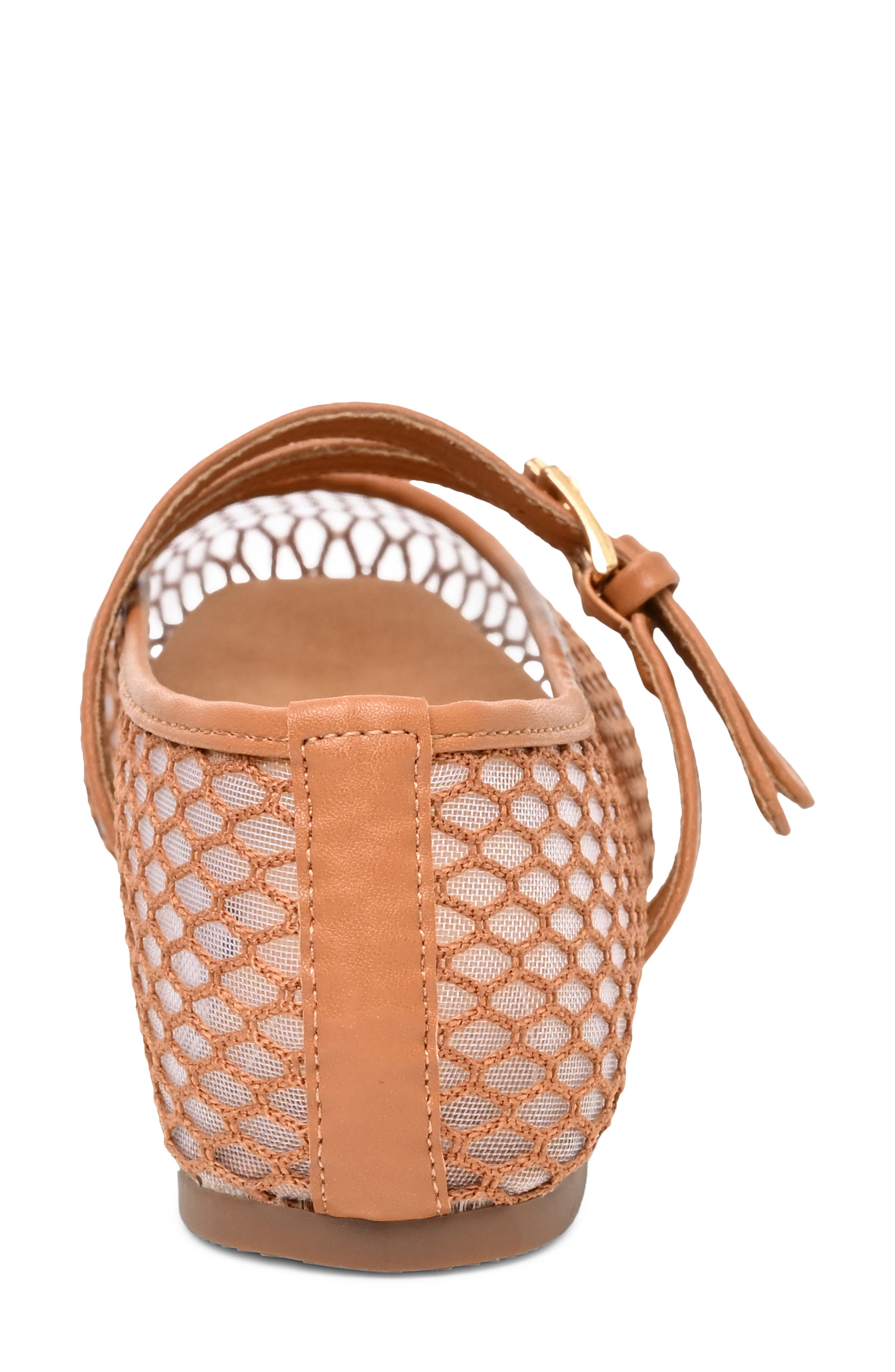 Buckled Mesh Flat, Alternate, color, TAN