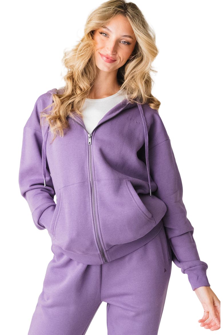 Cozy Uni Zip, Alternate, color, violet