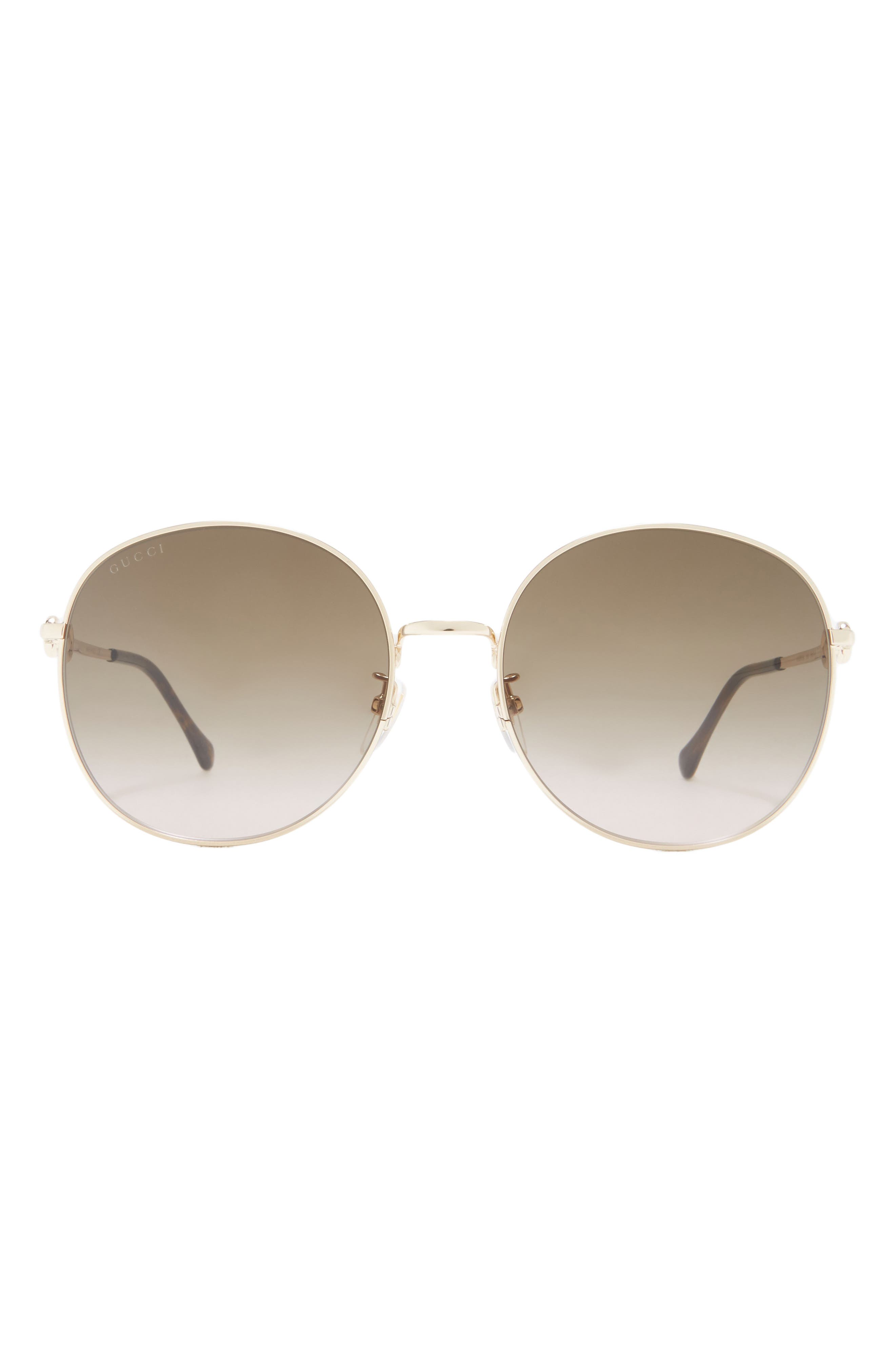 Gucci 59mm Round Sunglasses