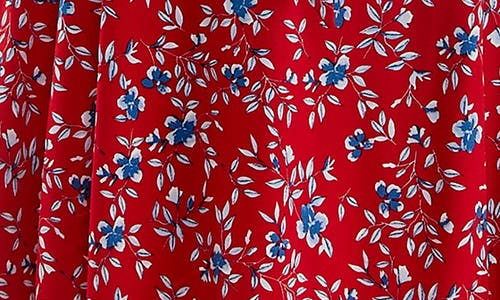 Nina Leonard Sylvia Maxi Dress In Multi